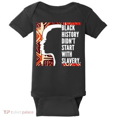 Black History Quote Baby Bodysuit