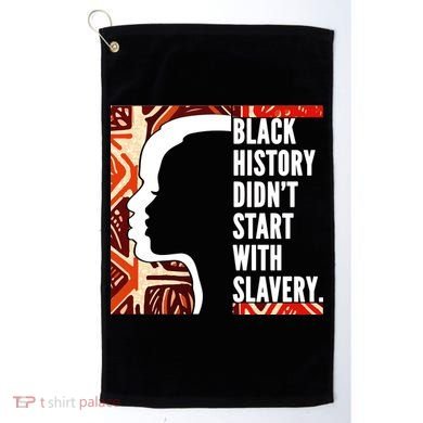 Black History Quote Golf Towel