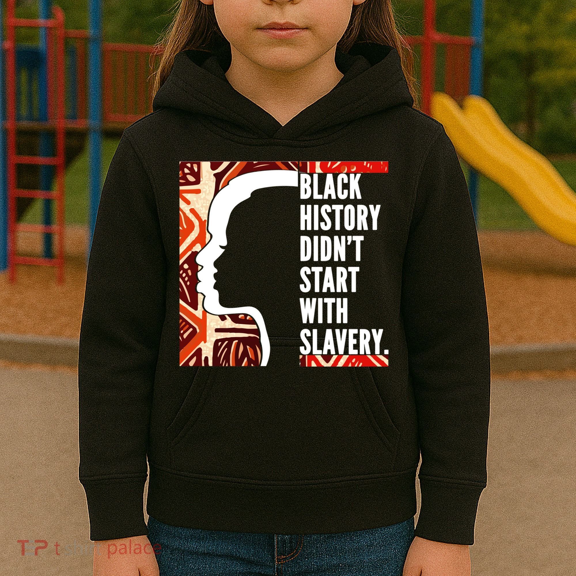 Black History Quote Kids Hoodie