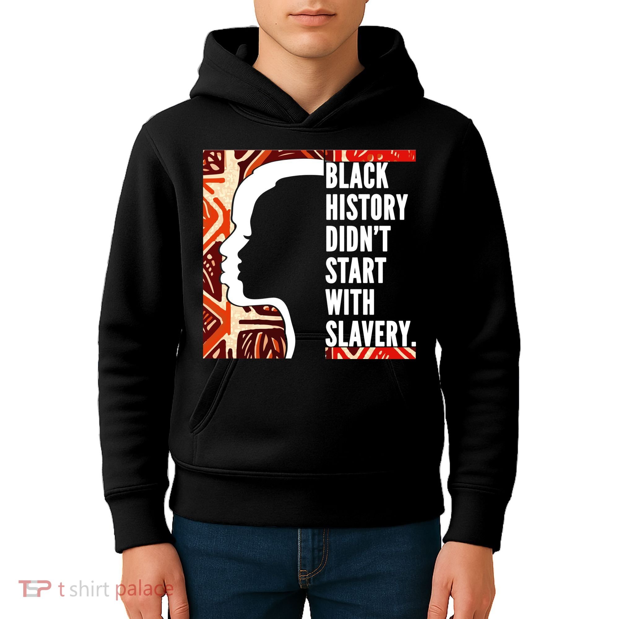 Black History Quote Kids Hoodie
