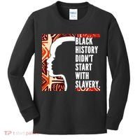 Black History Quote Kids Long Sleeve Shirt thumb 0