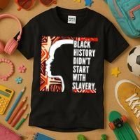Black History Quote Kids T-Shirt thumb 3