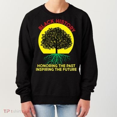 Black History Roots Past and Future Women's Sweatshirt