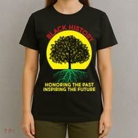 Black History Roots Past and Future T-Shirt thumb 4