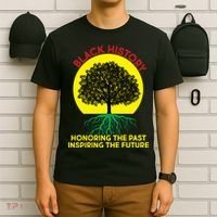 Black History Roots Past and Future T-Shirt thumb 6