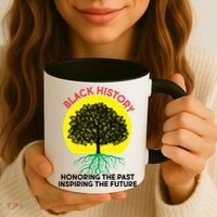 Black History Roots Past and Future Coffee Mug thumb 3