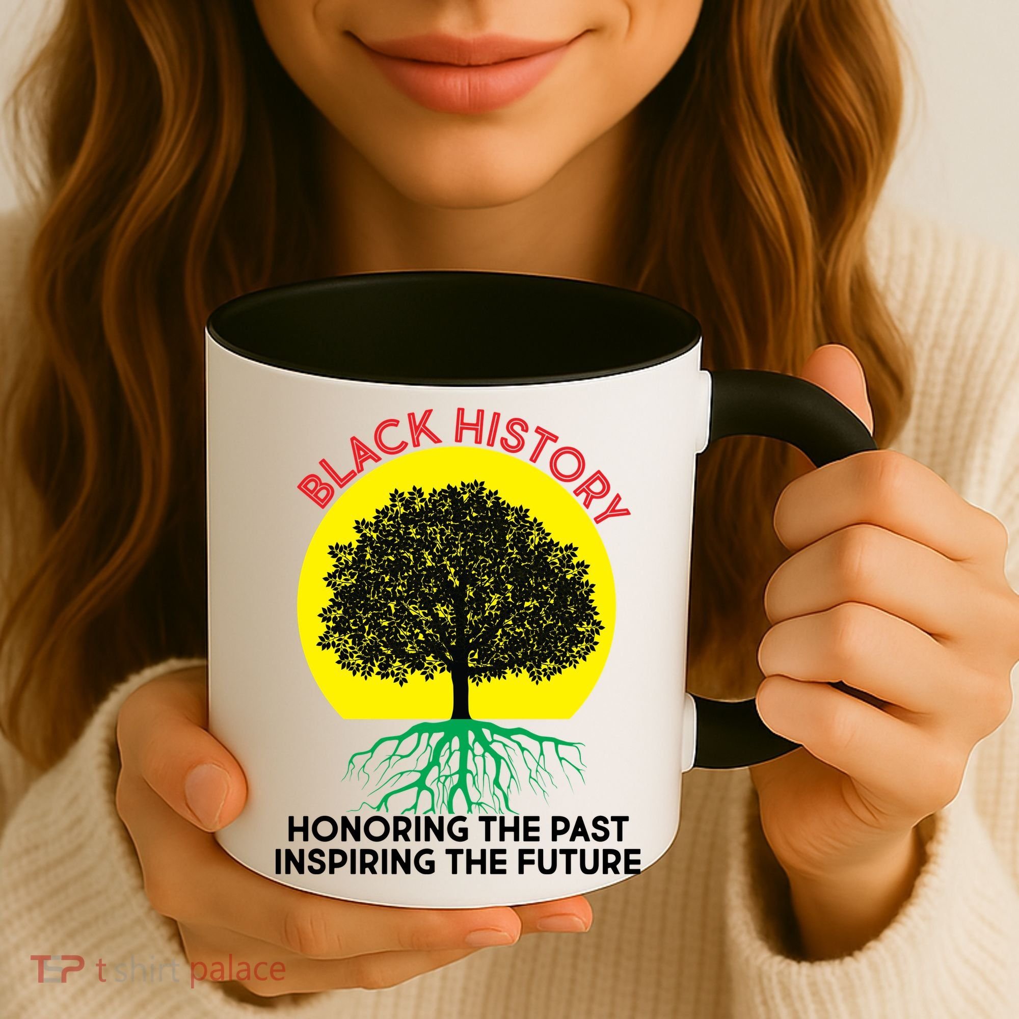 Black History Roots Past and Future Coffee Mug
