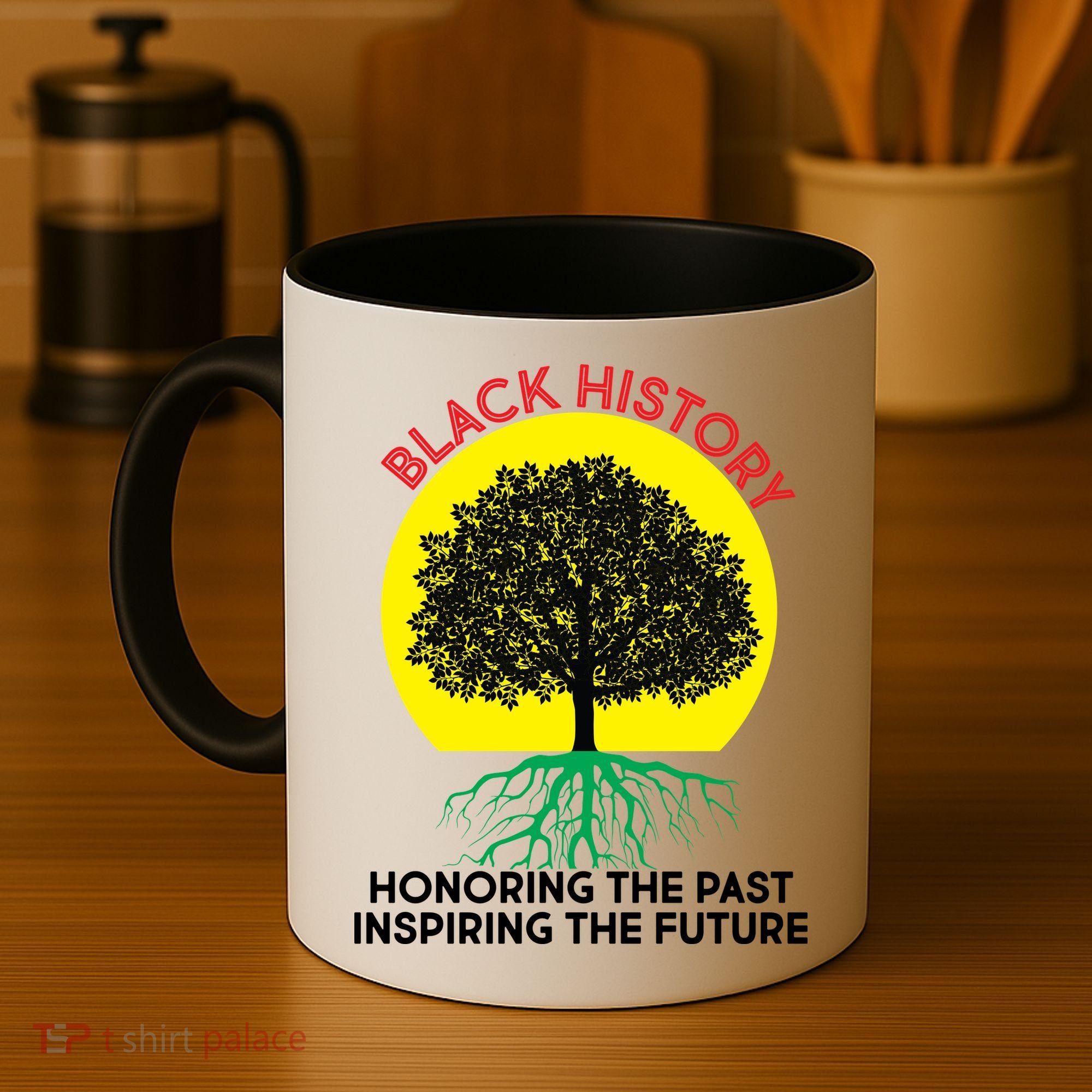 Black History Roots Past and Future Coffee Mug