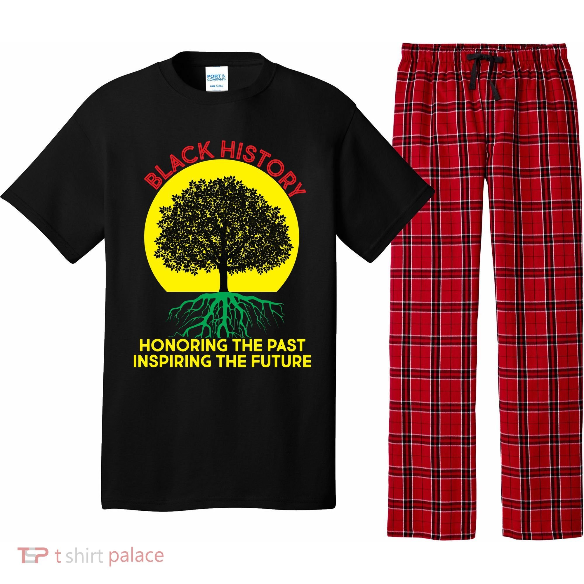 Black History Roots Past and Future Pajama Set