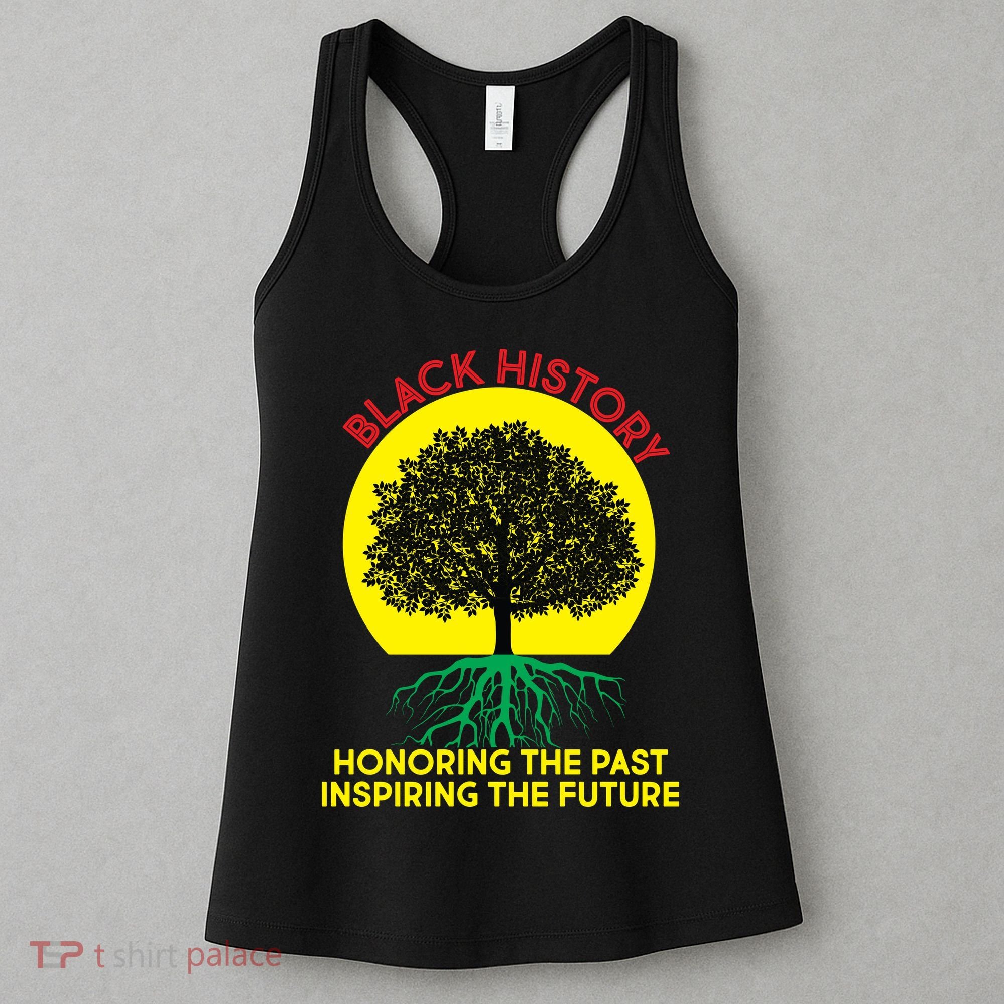 Black History Roots Past and Future Women's Tank Top