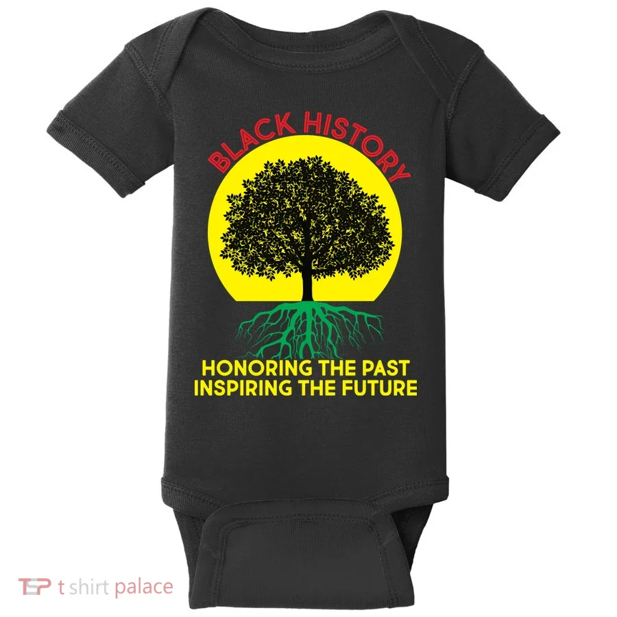 Black History Roots Past and Future Baby Bodysuit
