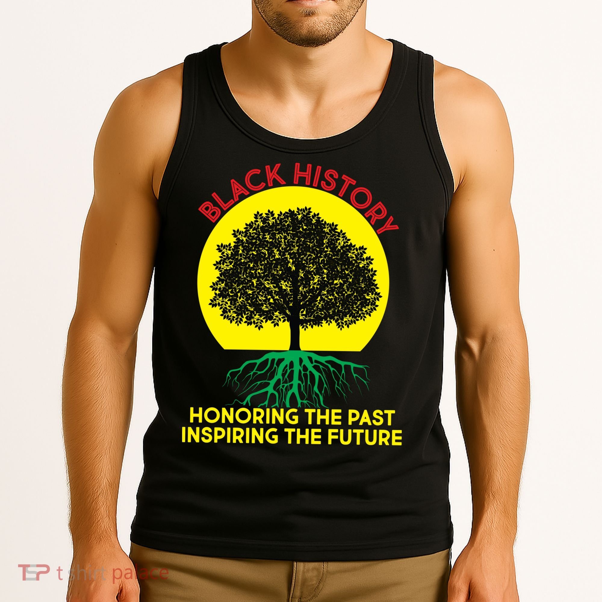 Black History Roots Past and Future Tank Top