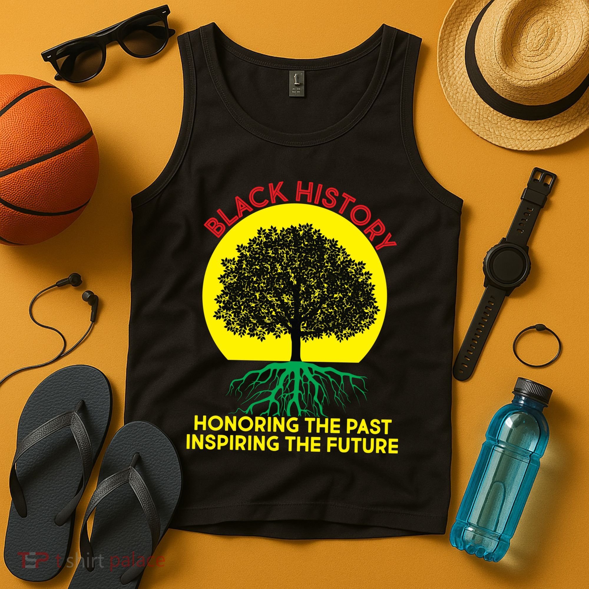 Black History Roots Past and Future Tank Top