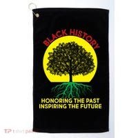 Black History Roots Past and Future Golf Towel thumb 0