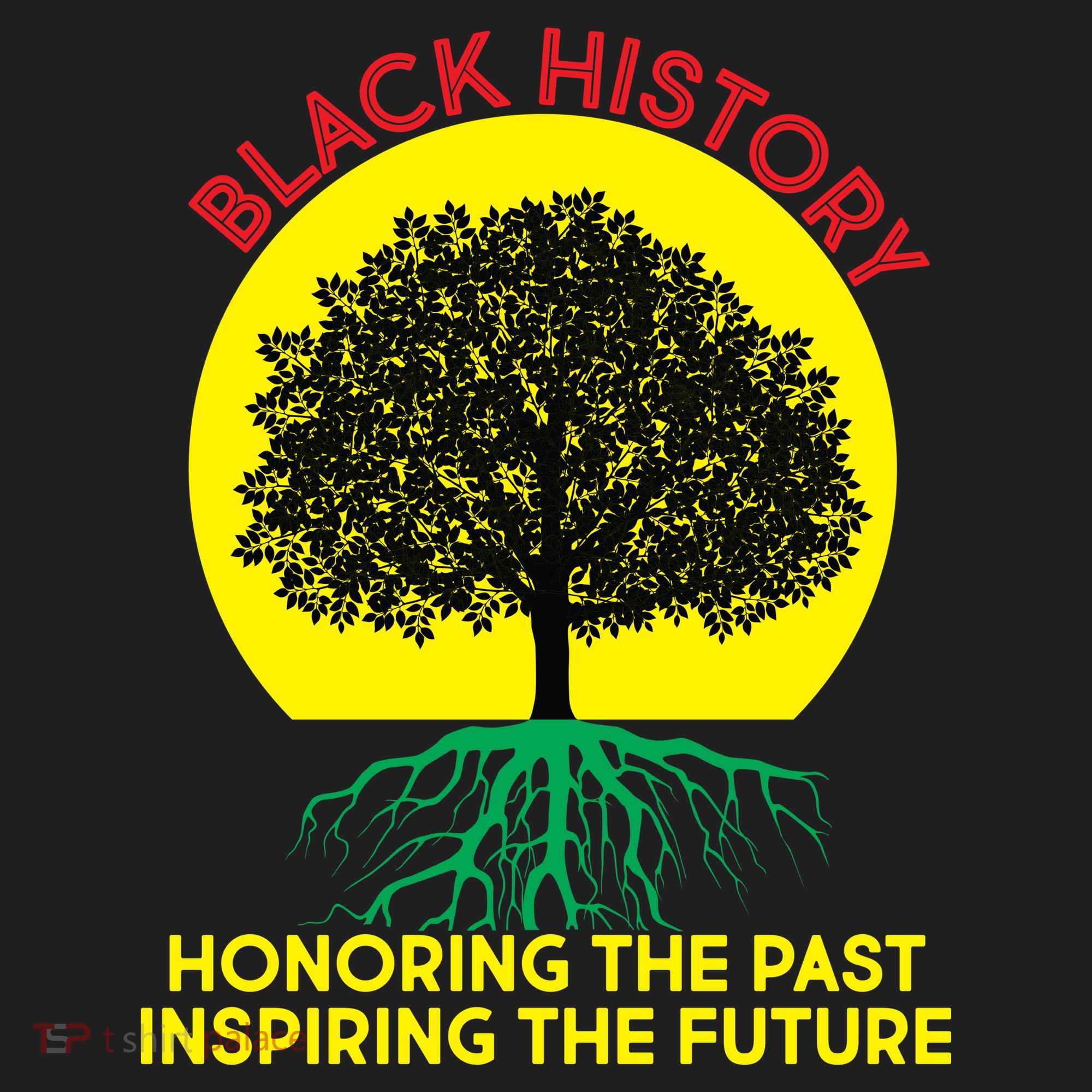 Black History Roots Past and Future Golf Towel