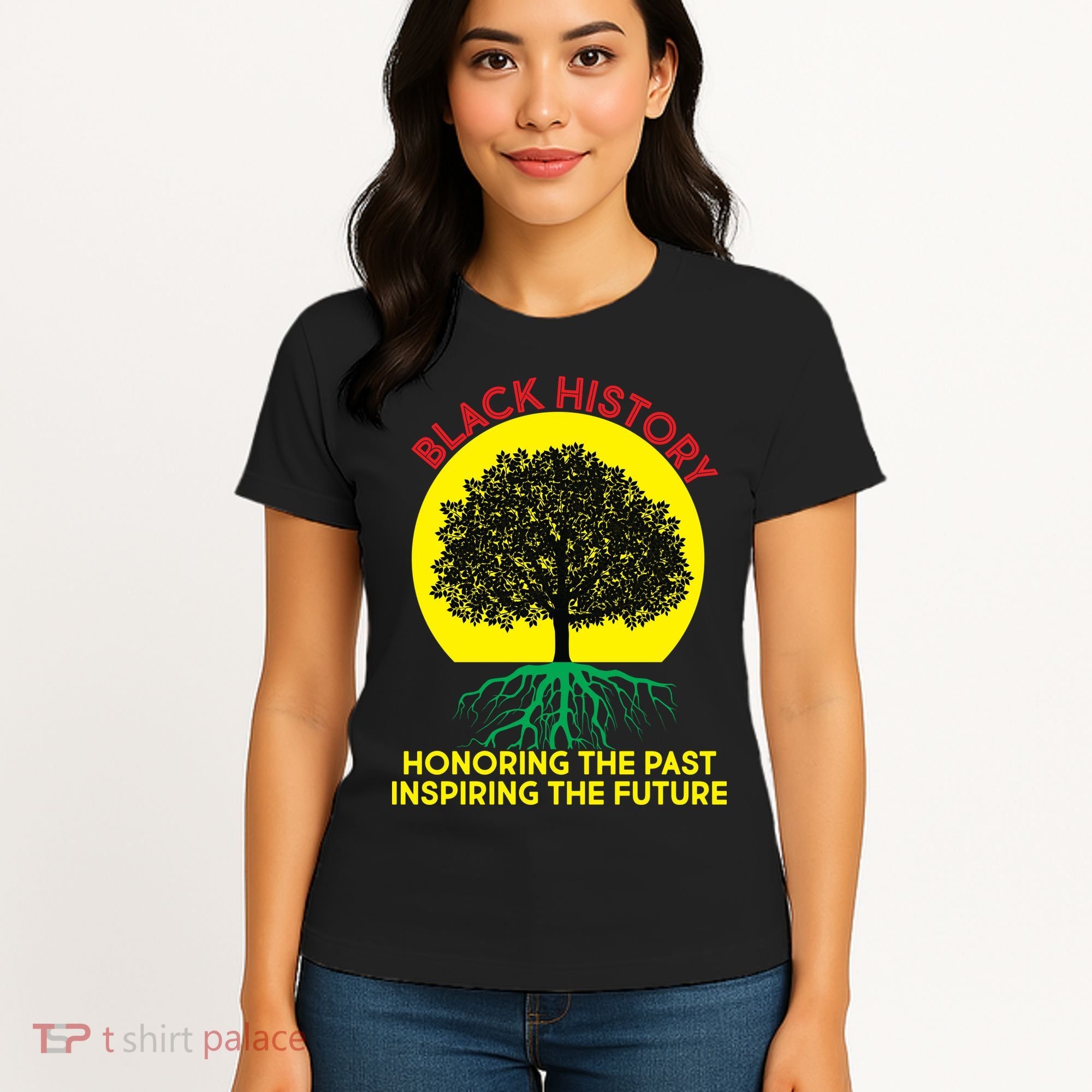Black History Roots Past and Future Women's T-Shirt