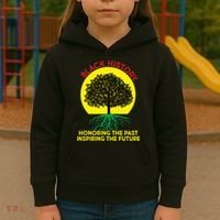Black History Roots Past and Future Kids Hoodie thumb 3