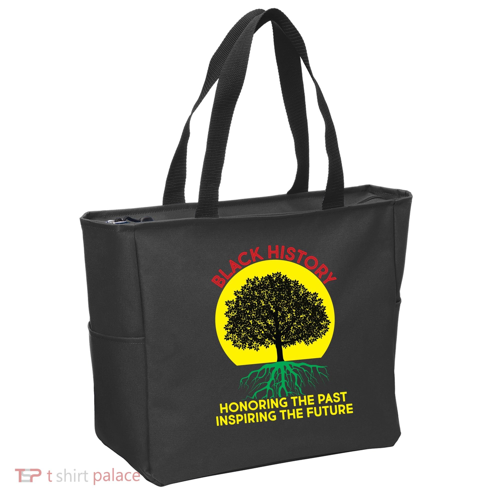Black History Roots Past and Future Tote Bag