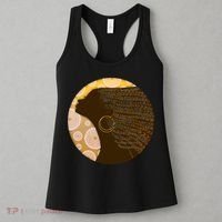 Black History Woman Inspiring Words Of Art Women's Tank Top thumb 3