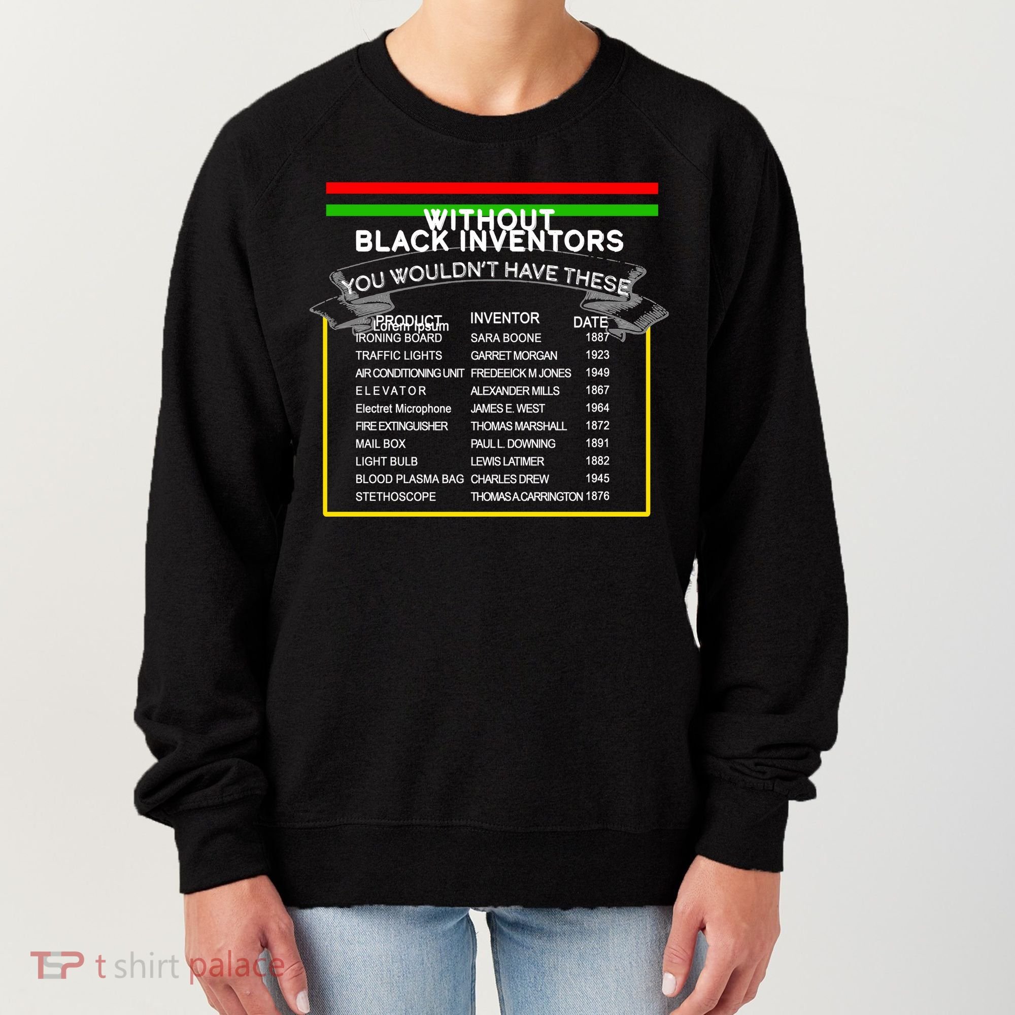 Black Inventors Black History Month Women's Sweatshirt