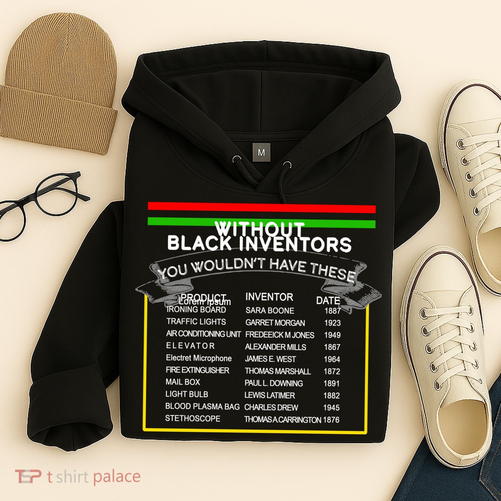 Black Inventors Black History Month Hoodie