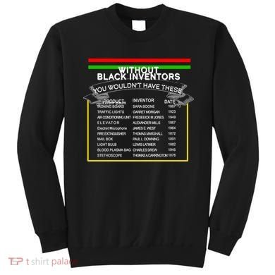 Black Inventors Black History Month Sweatshirt