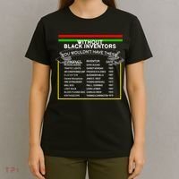 Black Inventors Black History Month T-Shirt thumb 4