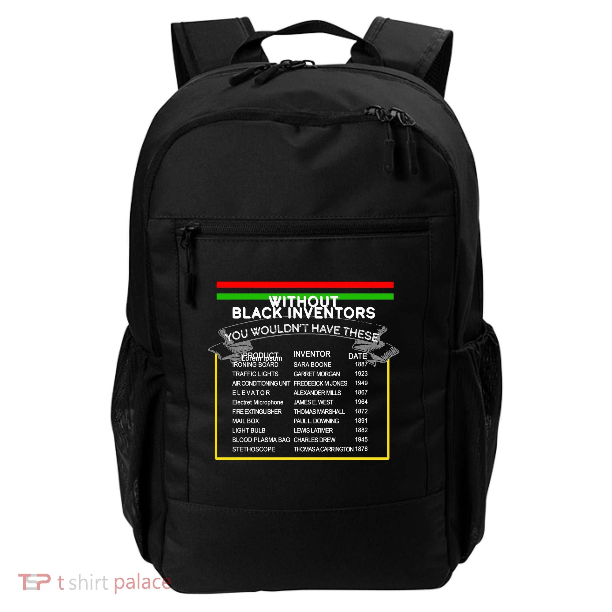 Black Inventors Black History Month Backpack