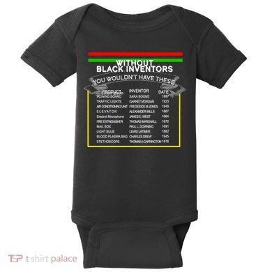 Black Inventors Black History Month Baby Bodysuit