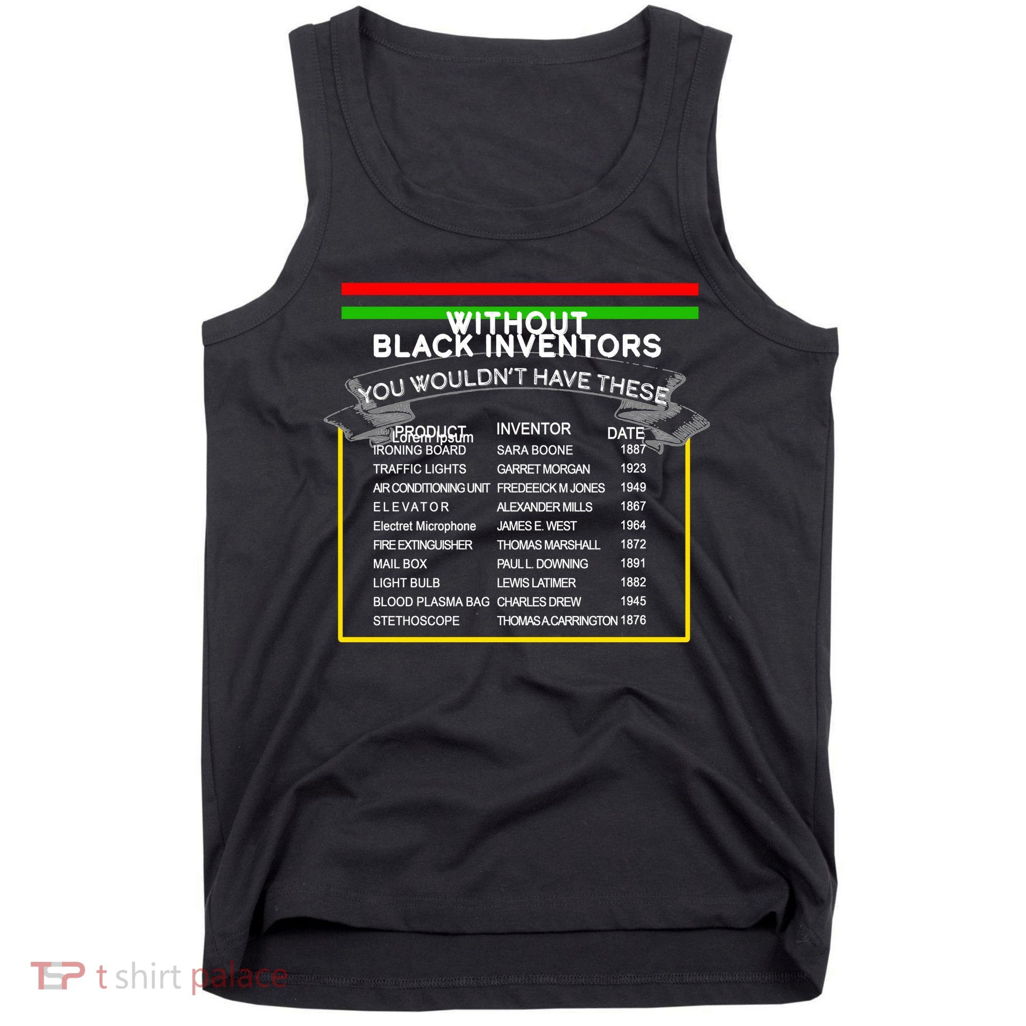 Black Inventors Black History Month Tank Top