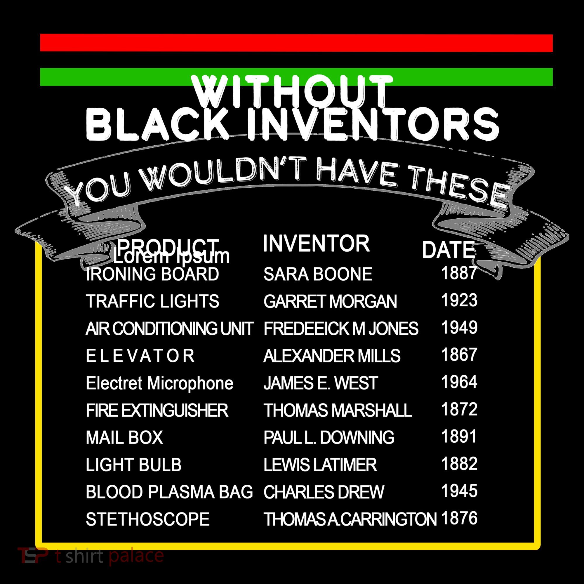 Black Inventors Black History Month Tank Top