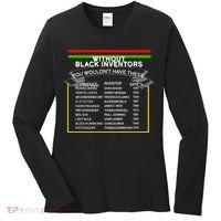 Black Inventors Black History Month Women's Long Sleeve Shirt thumb 0