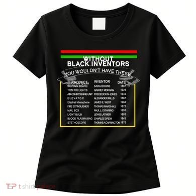 Black Inventors Black History Month Women's T-Shirt
