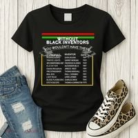 Black Inventors Black History Month Women's T-Shirt thumb 3