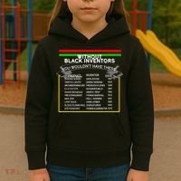 Black Inventors Black History Month Kids Hoodie thumb 3