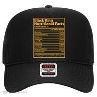 Black King Nutritional Facts Hat thumb 0