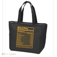 Black King Nutritional Facts Tote Bag thumb 3
