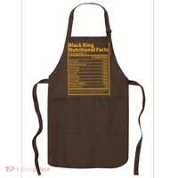 Black King Nutritional Facts Apron thumb 0