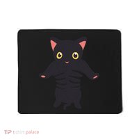 Black Kitty Being Held Mousepad thumb 0