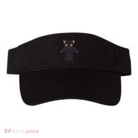 Black Kitty Being Held Visor thumb 0