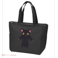 Black Kitty Being Held Tote Bag thumb 3