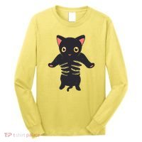 Black Kitty Being Held Long Sleeve Shirt thumb 0
