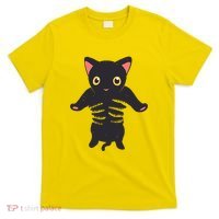 Black Kitty Being Held T-Shirt thumb 0