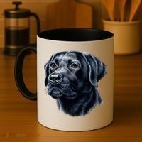Black Lab Coffee Mug thumb 4