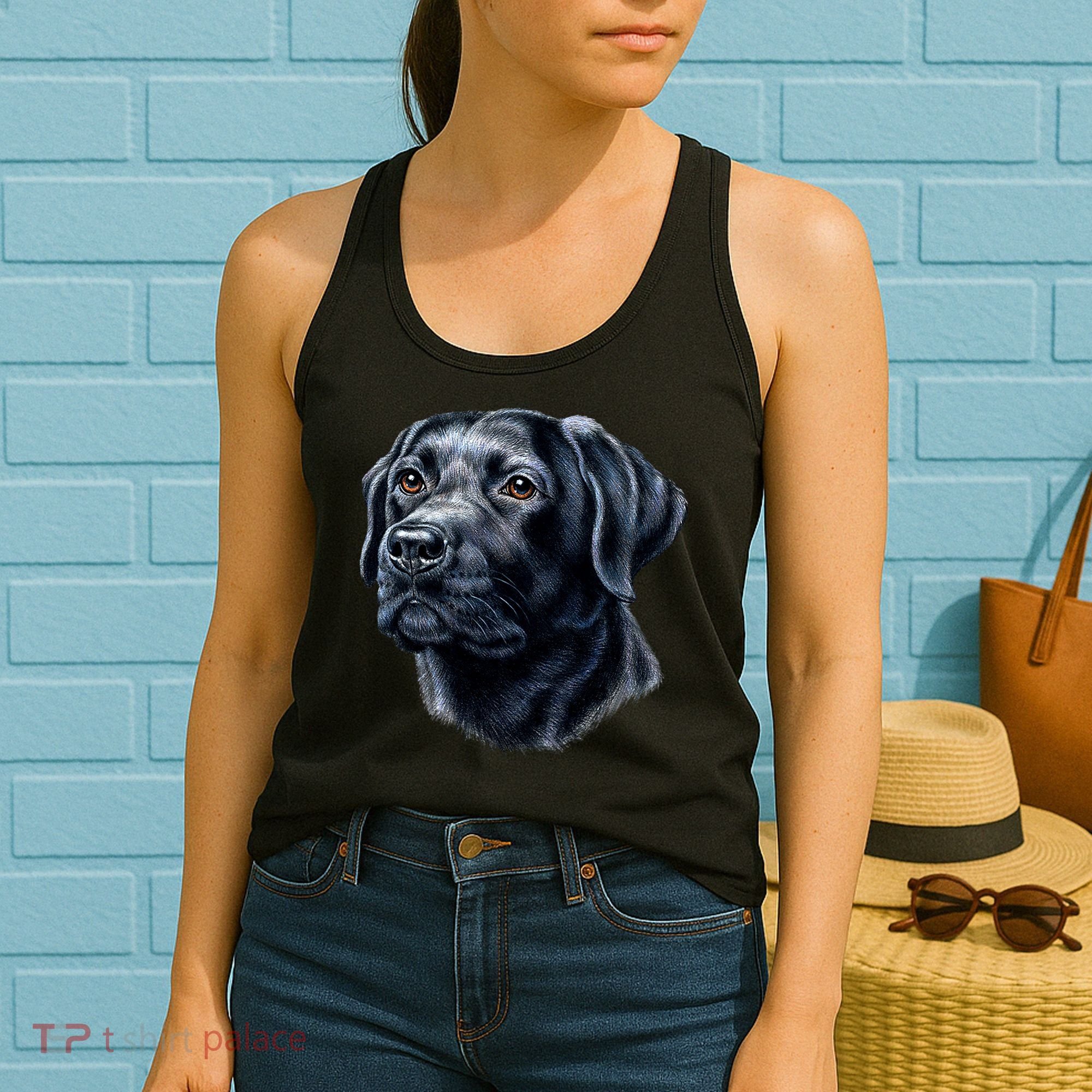 Black Lab Women's Tank Top