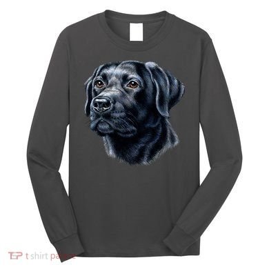 Black Lab Long Sleeve Shirt