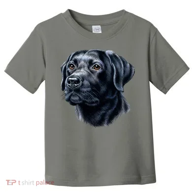 Black Lab Toddler T-Shirt