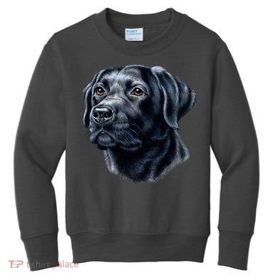 Black Lab Kids Sweatshirt