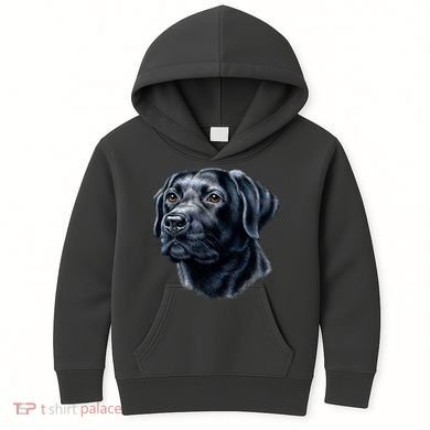 Black Lab Kids Hoodie