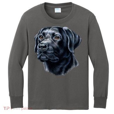 Black Lab Kids Long Sleeve Shirt